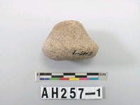 藏品(灰色粗砂單錐陶紡輪)的圖片